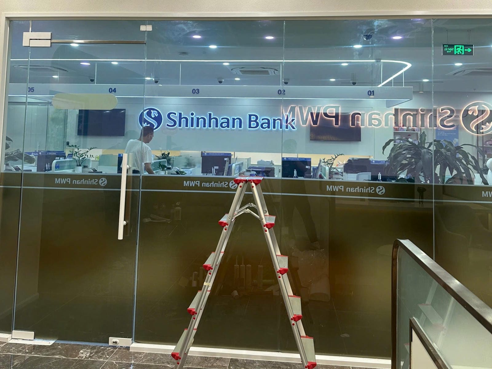Phim điện tại Ngân hàng Shinhan